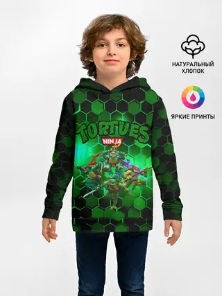 Детское худи / ЧЕРЕПАШКИ - НИНДЗЯ