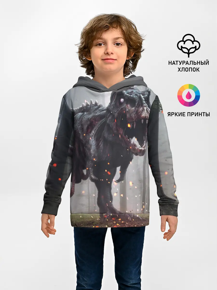 Детское худи / мир юрского периода