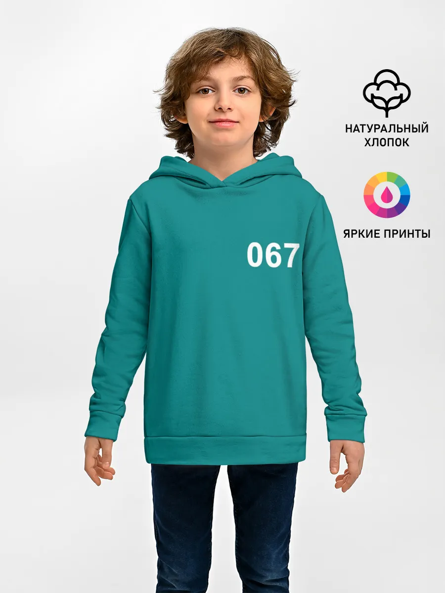 Детское худи / Игра в кальмара: Кан Сэ Бёк 067