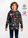 Детское худи / ЛОГОТИПЫ РОК ГРУПП | PATTERN