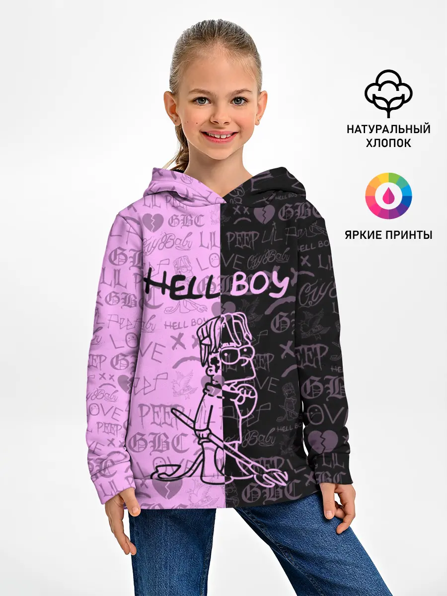 Детское худи / LIL PEEP HELL BOY