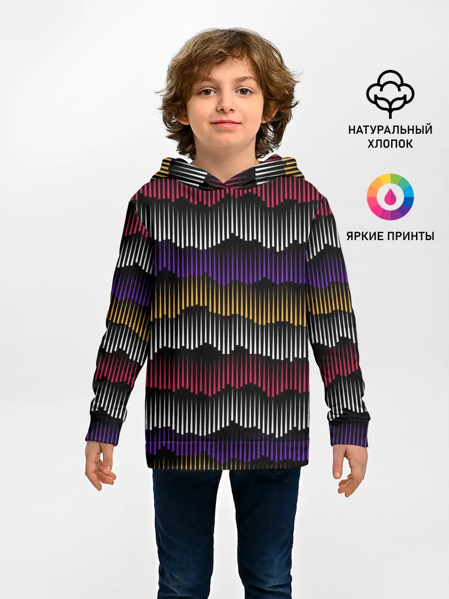 Детское худи / Волны