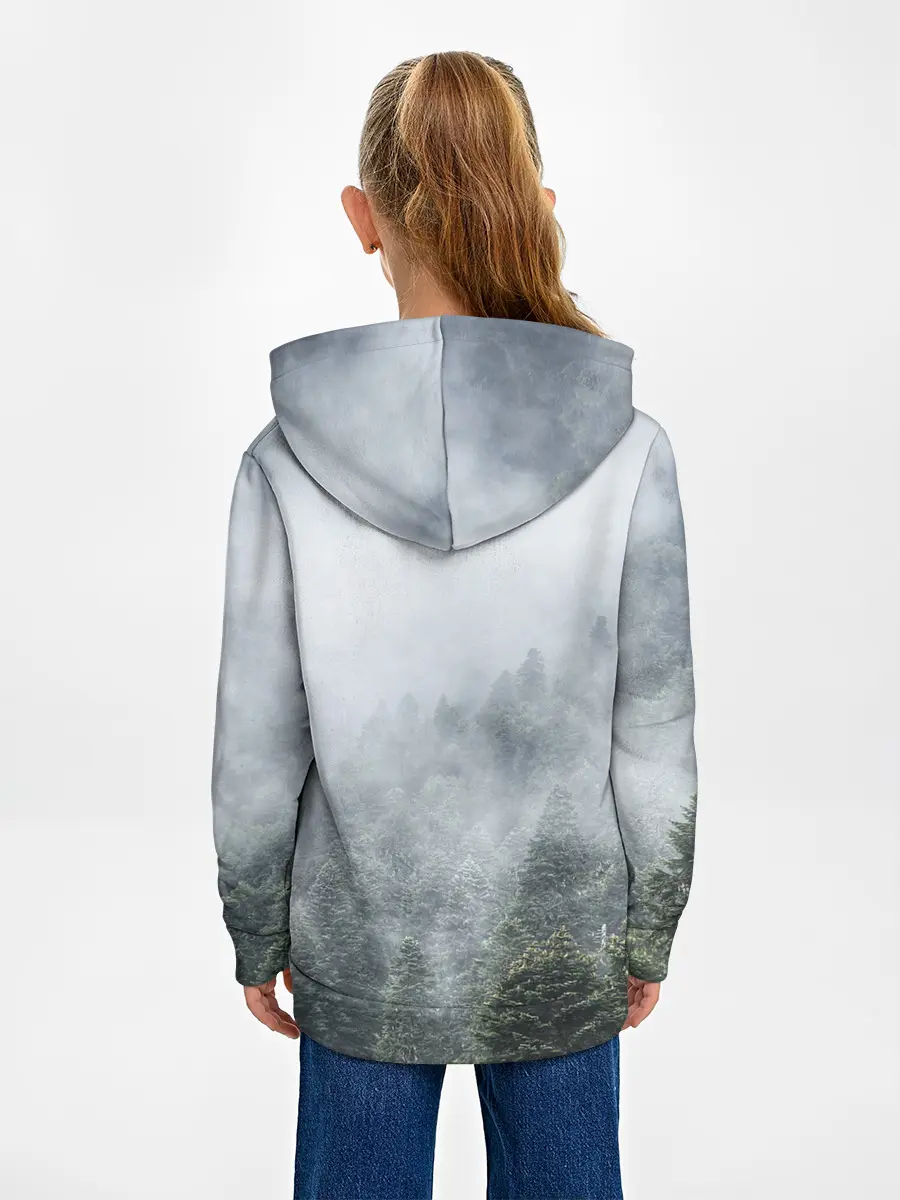 Детское худи / Туманный лес