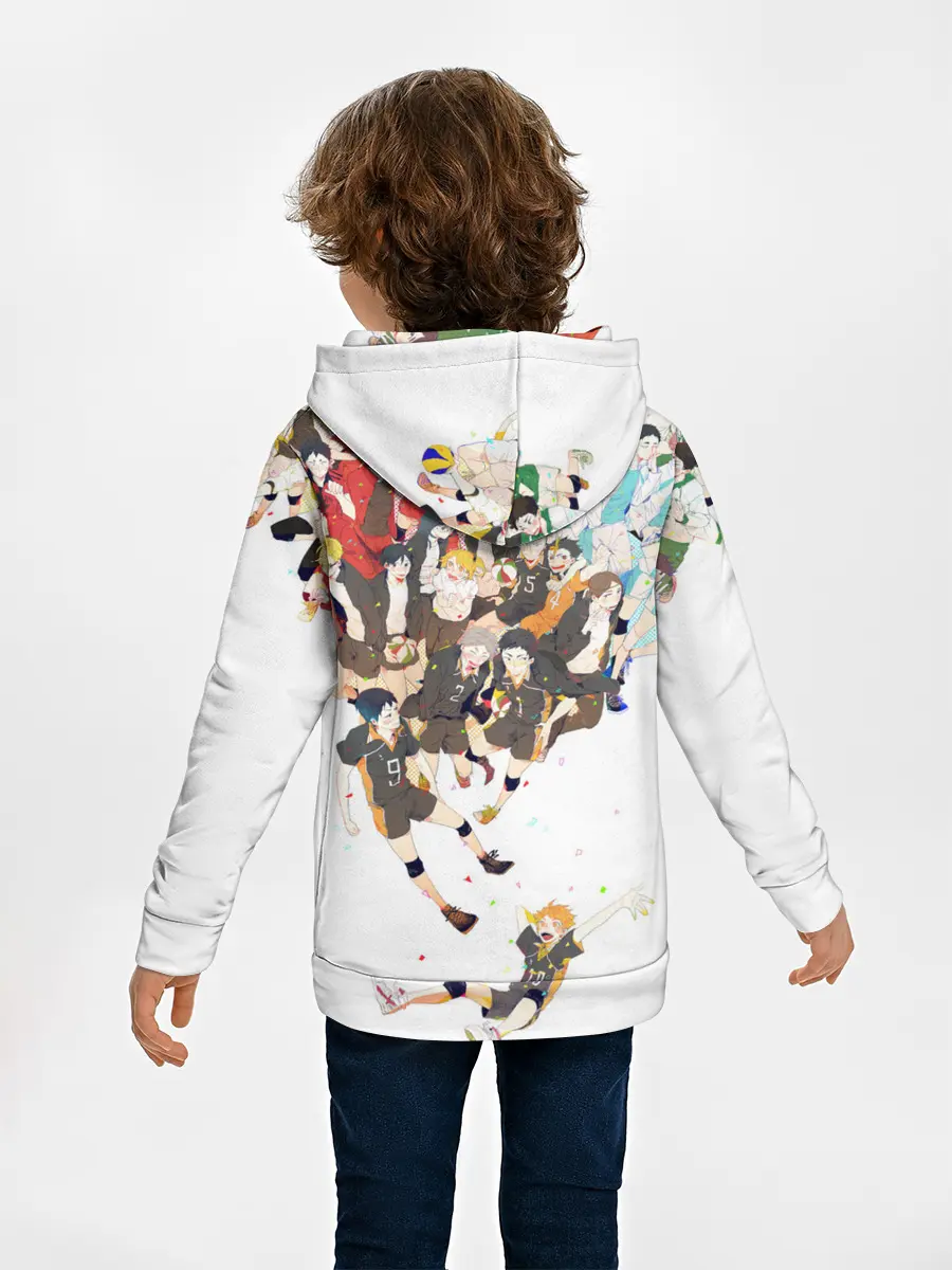 Детское худи / Все герои Haikyuu