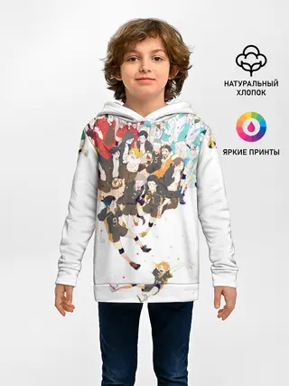 Детское худи / Все герои Haikyuu