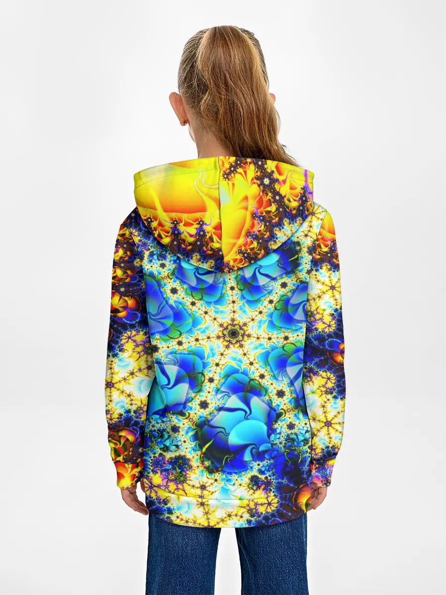 Детское худи / ИЛЛЮЗИЯ ФРАКТАЛОВ