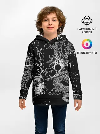 Детское худи / ТОКИЙСКИЕ МСТИТЕЛИ / TOKYO REVENGERS ДРАКОН