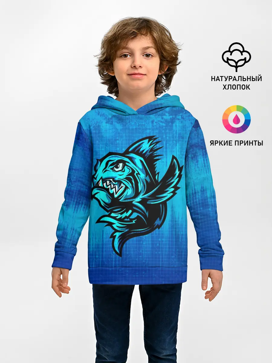 Детское худи / Пиранья