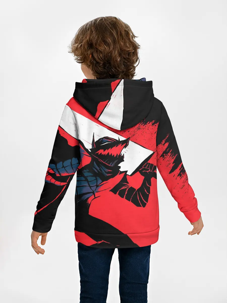 Детское худи / БЕРСЕРК red