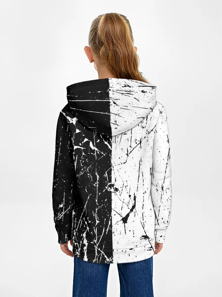 Детское худи / ЧБ ГРАНЖ | RED BUTTERFLY