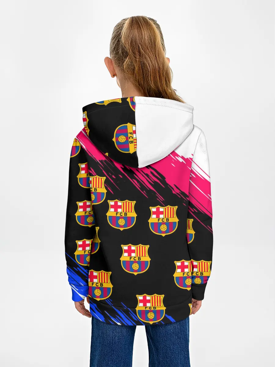 Детское худи / ЛИОНЕЛЬ МЕССИ / БАРСЕЛОНА