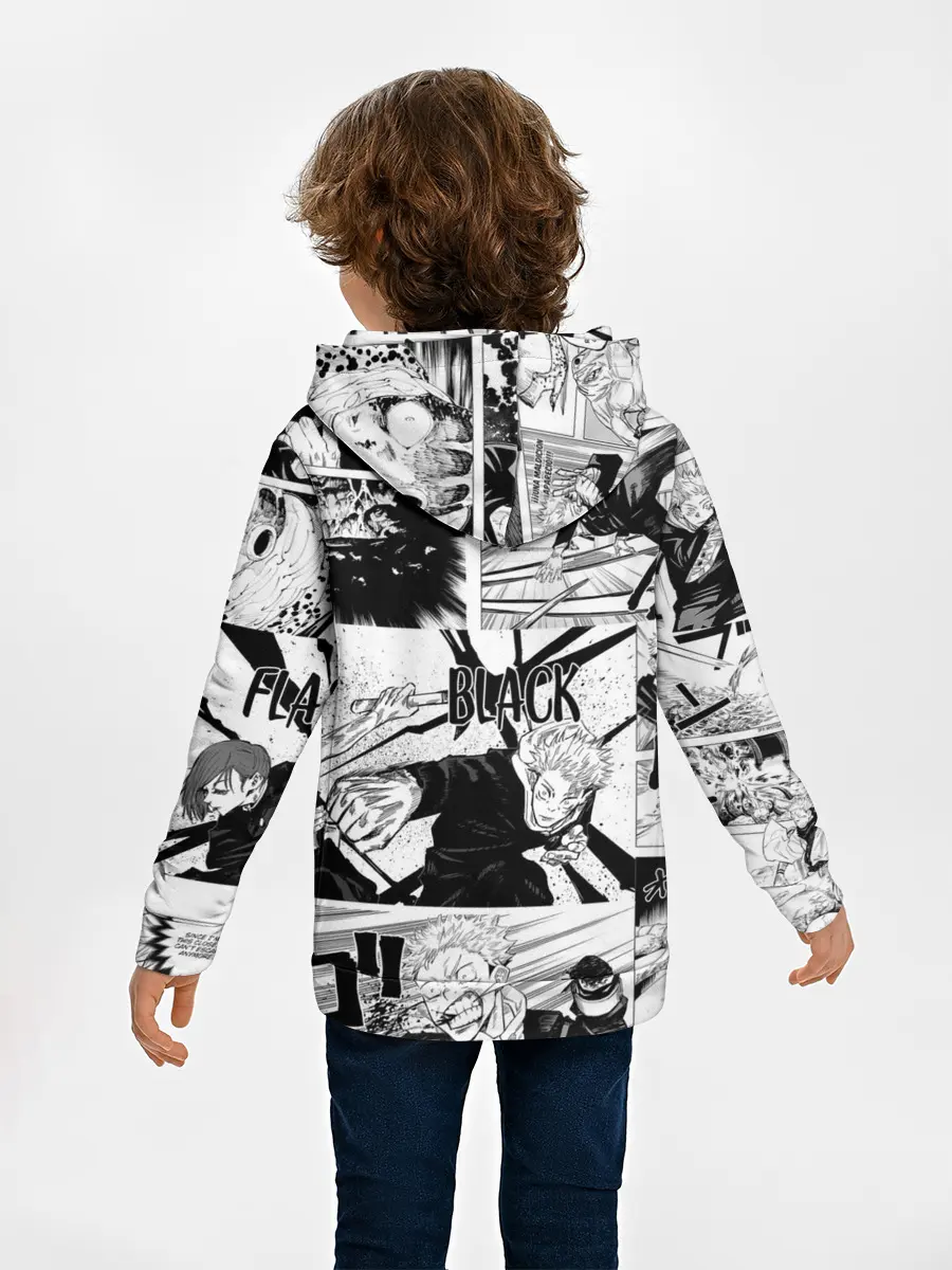 Детское худи / Магическая битва манга