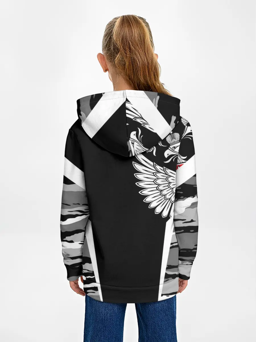 Детское худи / Камуфляж Россия