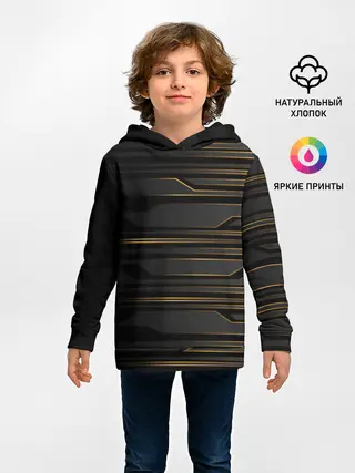 Детское худи / Futuristic technology lines