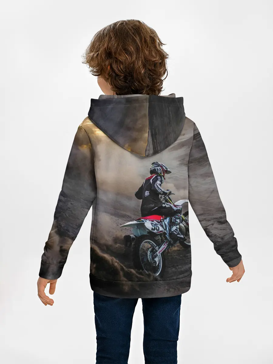 Детское худи / Душа питбайкера