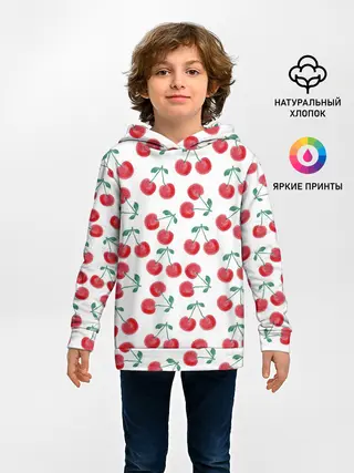 Детское худи / Вишневое настроение