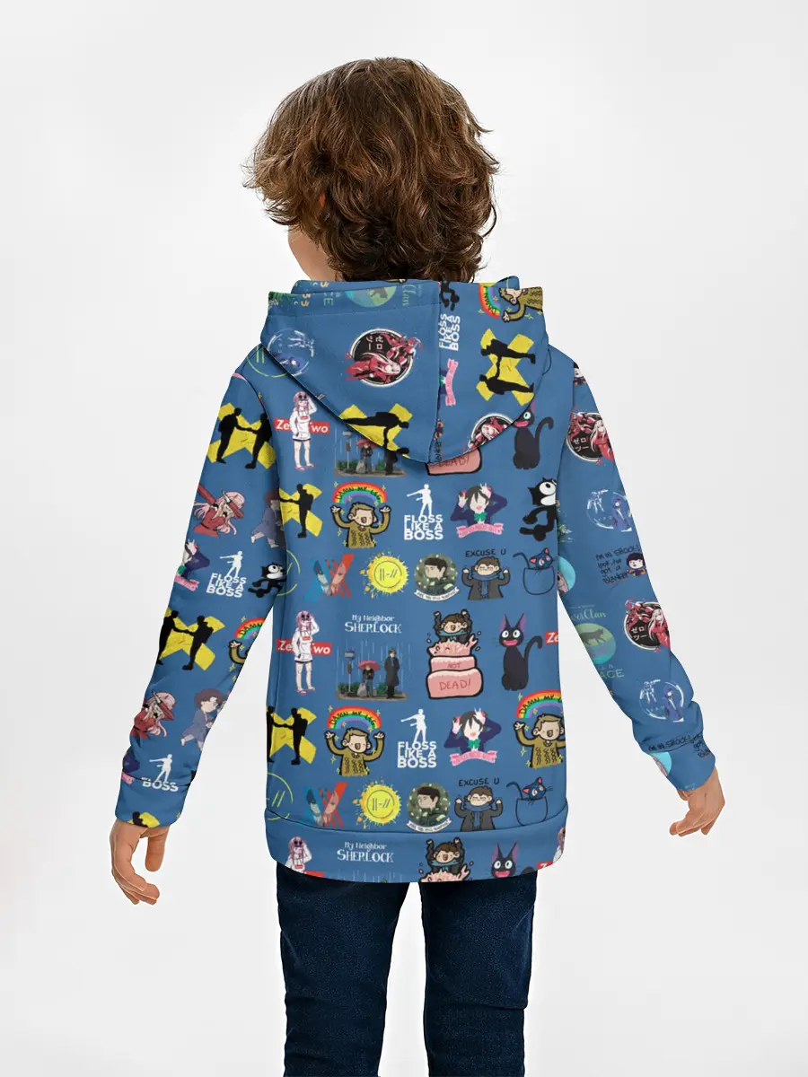 Детское худи / стикербомбинг new