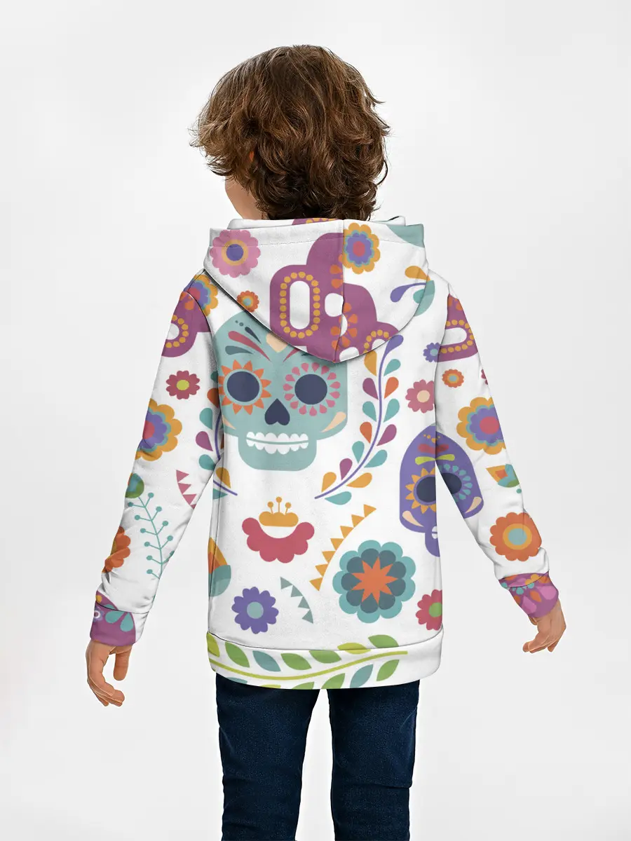 Детское худи / Мексиканские мотивы