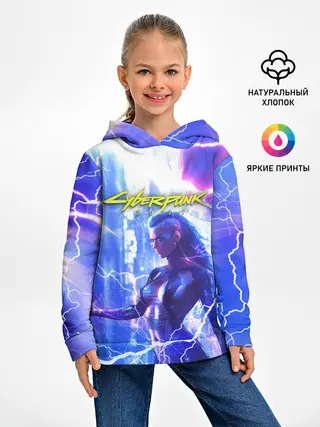 Детское худи / CYBERPUNK 2077 | КИБЕРПАНК