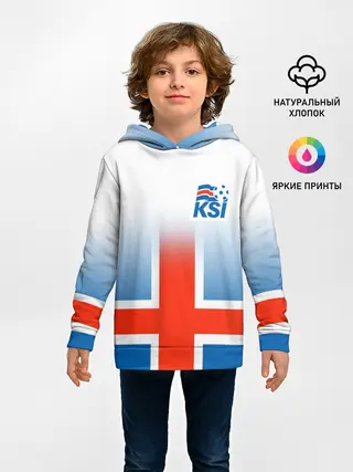 Детское худи / KSI ICELAND SPORT