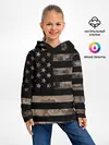 Детское худи / American Flag Camo