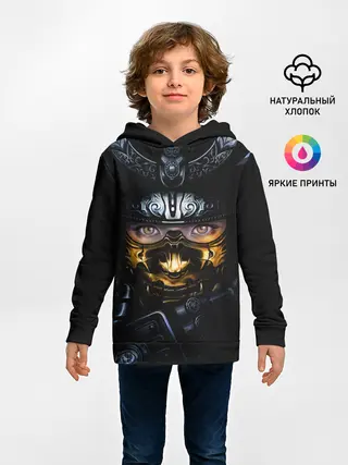 Детское худи / Девушка Самурай