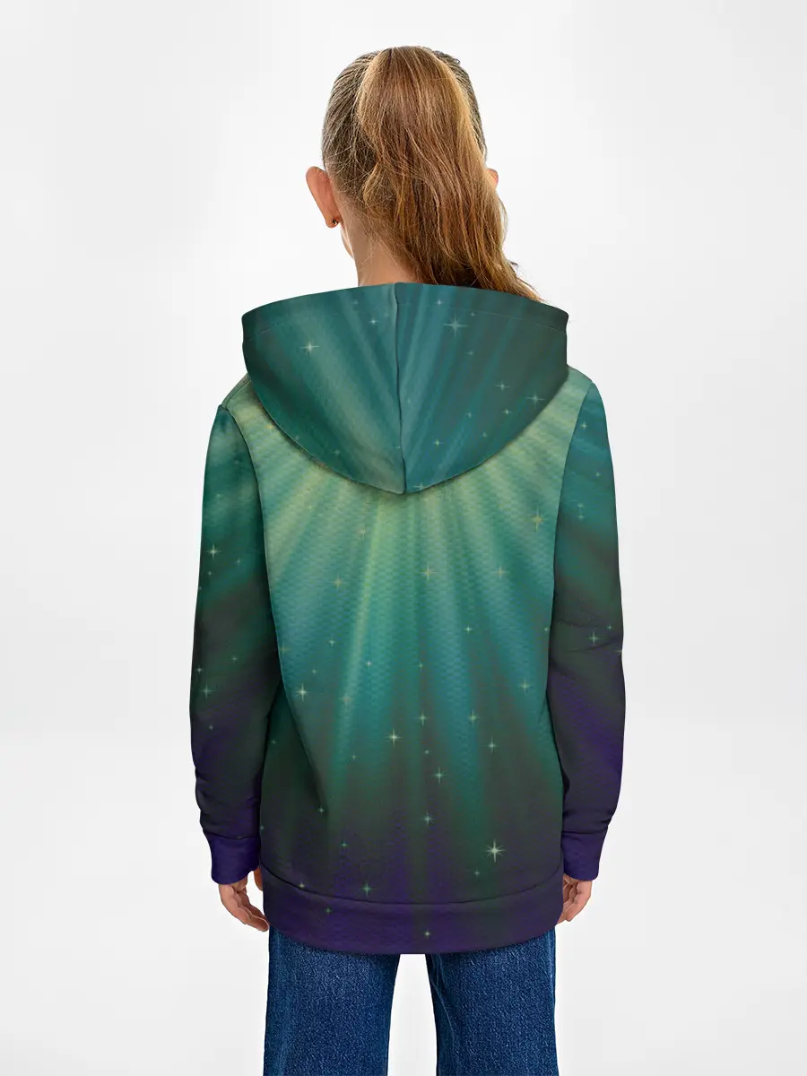 Детское худи / Сияние 3D
