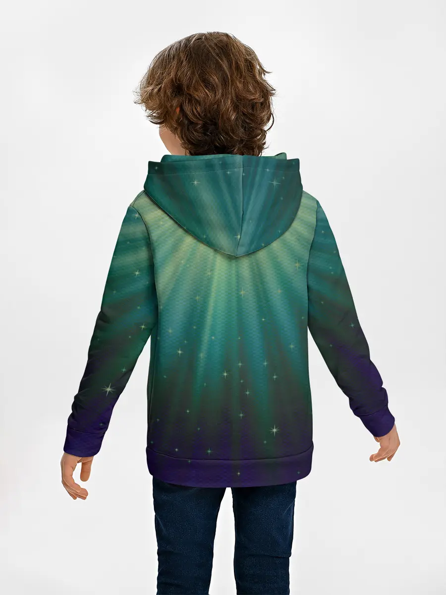 Детское худи / Сияние 3D
