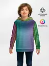 Детское худи / В ЦВЕТНУЮ ПОЛОСКУ