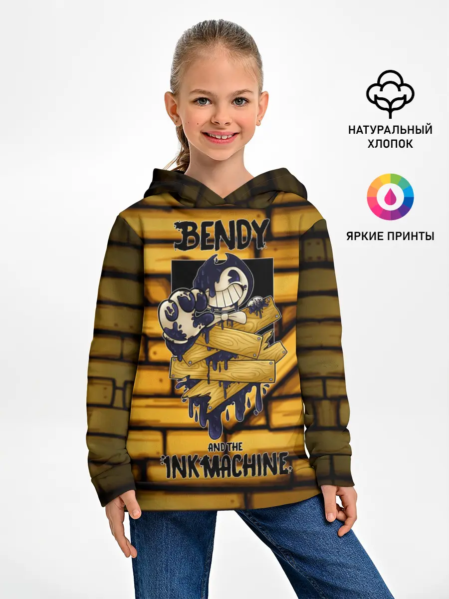 Детское худи / Bendy and the ink machine