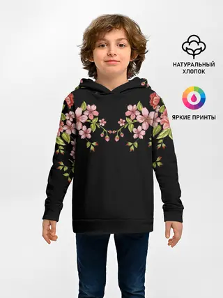 Детское худи / Цветы