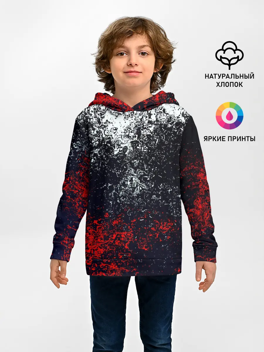 Детское худи / Брызги красок