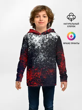 Детское худи / Брызги красок