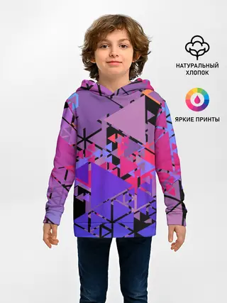 Детское худи / Треугольники