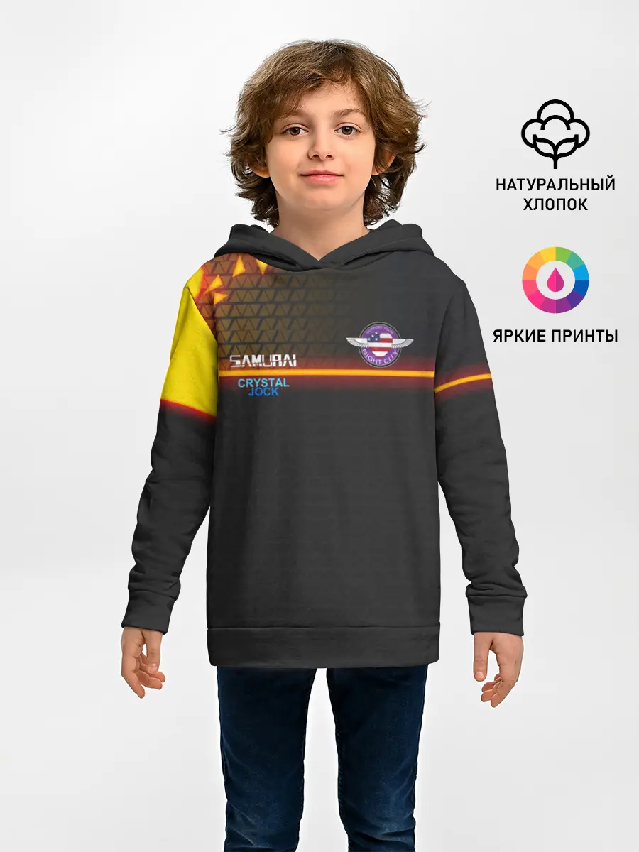 Детское худи / CYBERPUNK 2077 SAMURAI