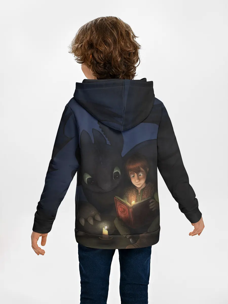 Детское худи / Как приручить дракона