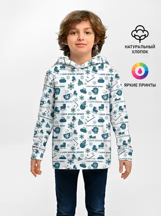 Детское худи / Зимние виды спорта