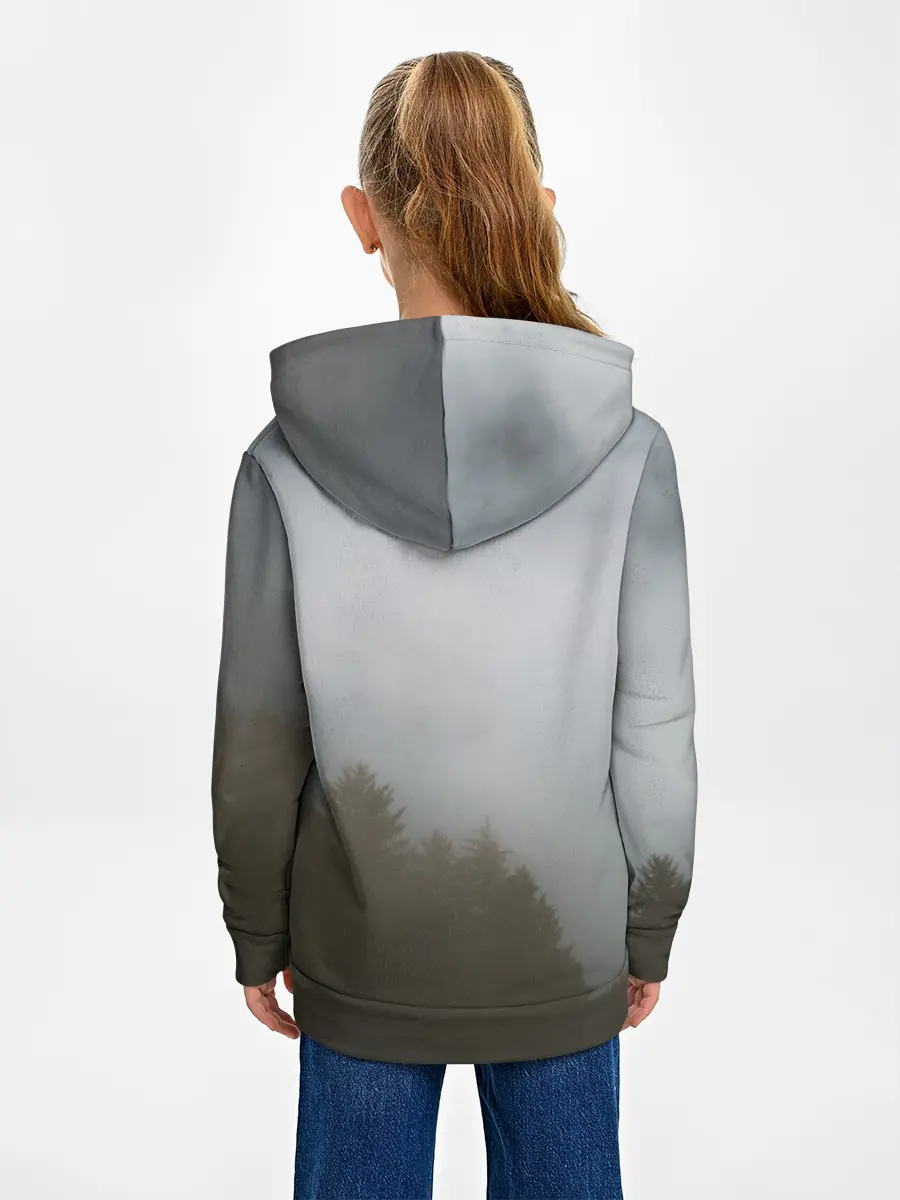 Детское худи / Орёл над лесом