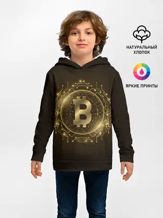Детское худи / БИТКОИН | КРИПТОВАЛЮТА