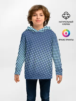 Детское худи / Хаотичный горошек