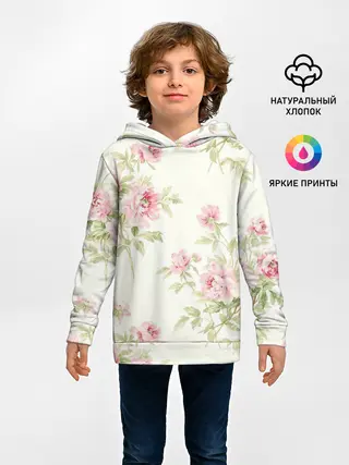 Детское худи / Розовые розы