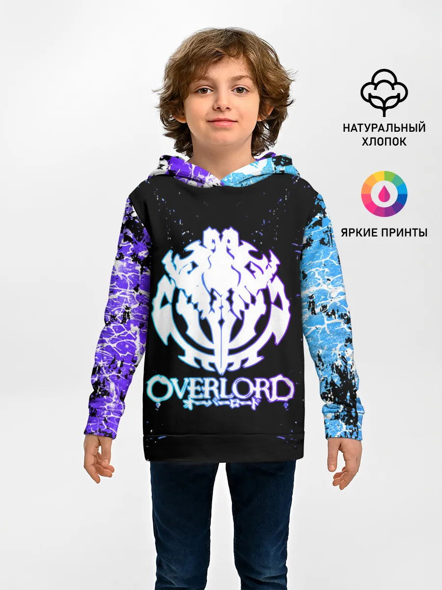Детское худи / OVERLORD | оверлорд neon | НЕОН