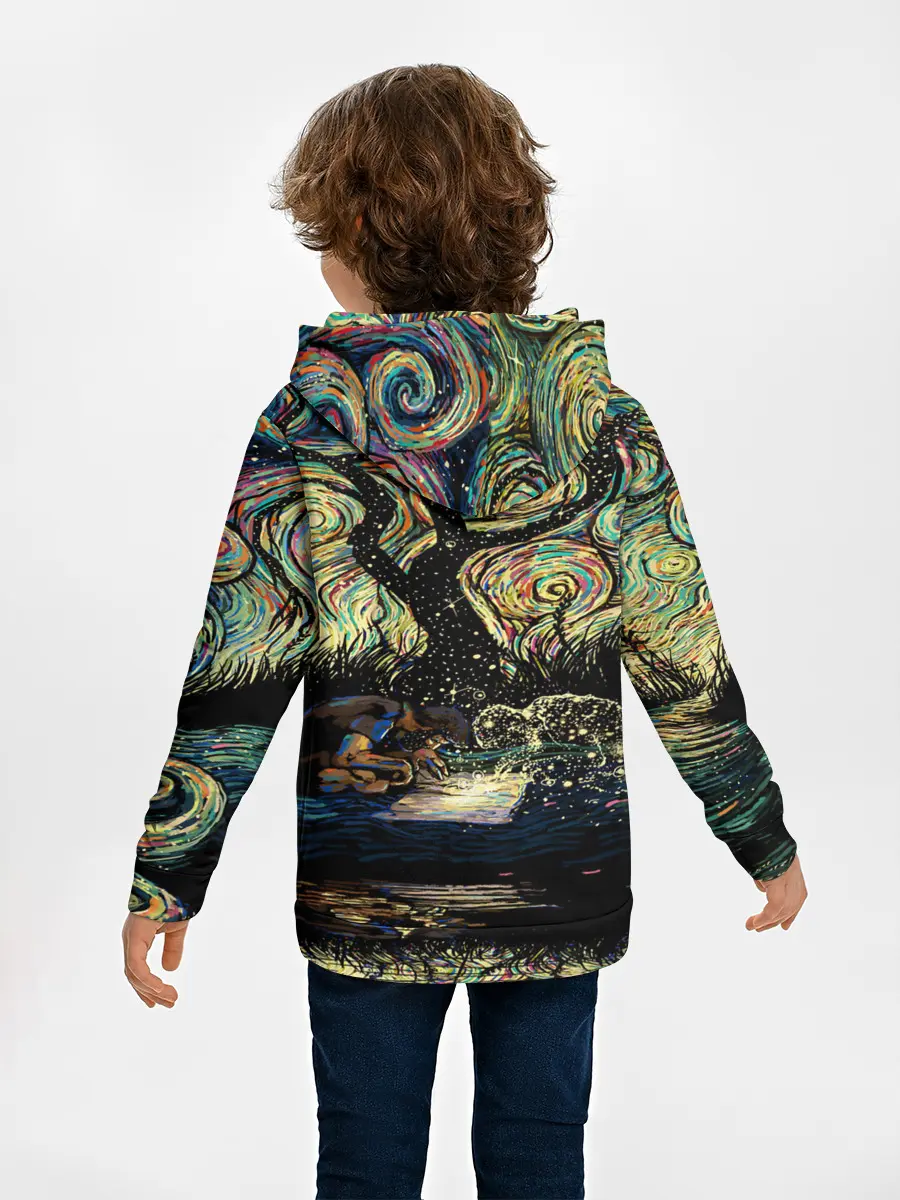 Детское худи / НОЧЬ В ЛЕСУ