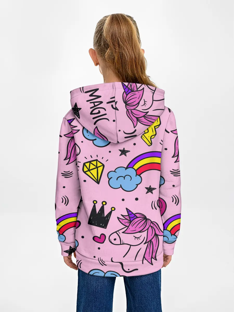 Детское худи / Единороги