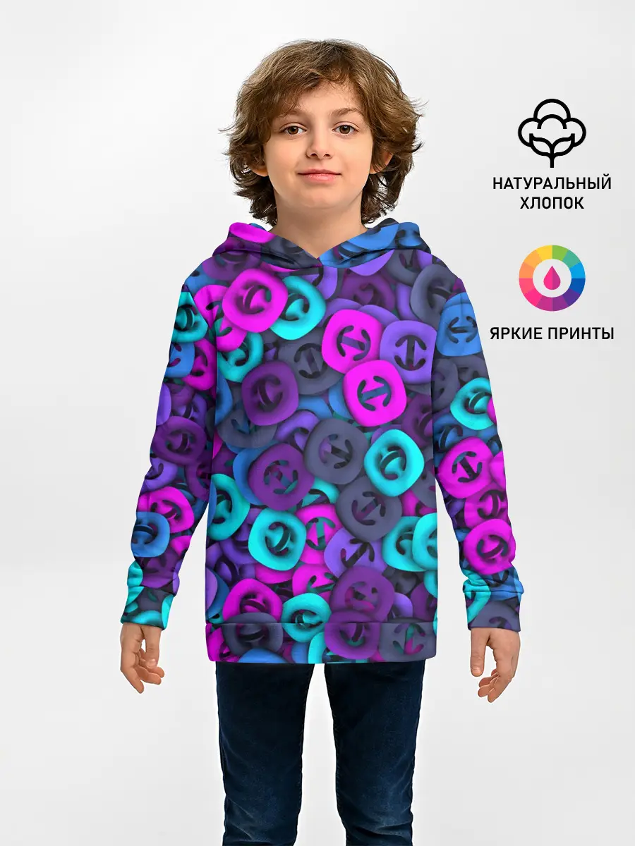Детское худи / Неоновые снаперсы