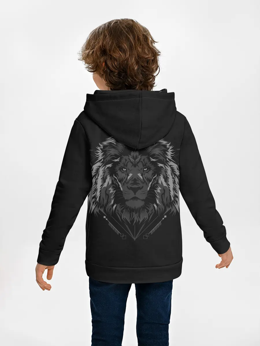 Детское худи / Лев на закате