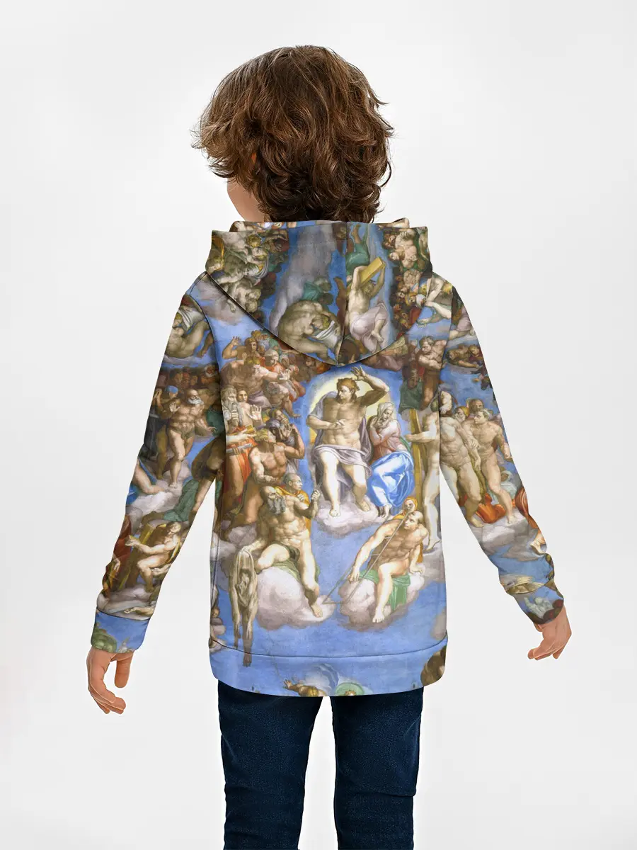 Детское худи / Микеланджело страшный суд