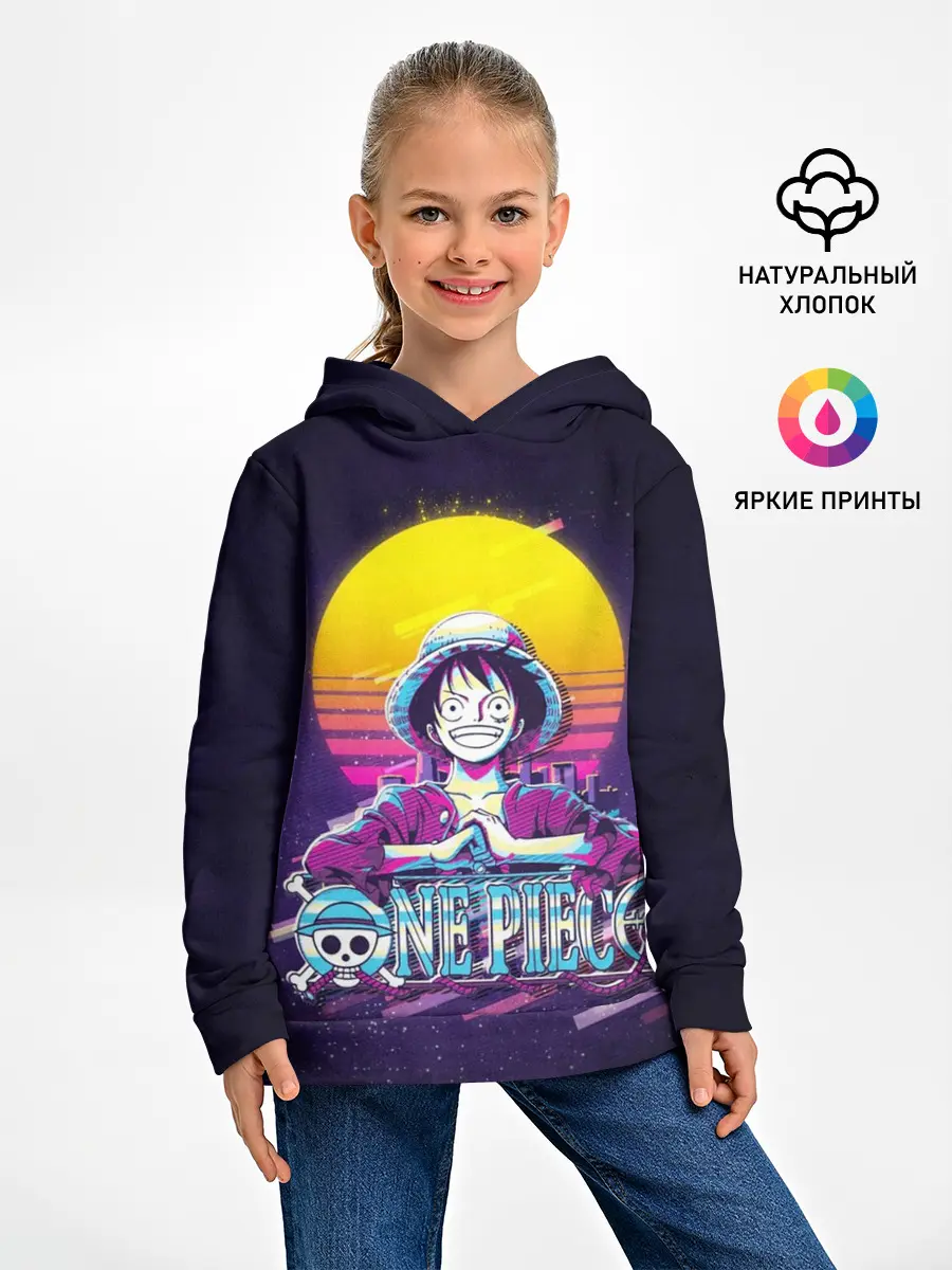 Детское худи / Neon One Piece