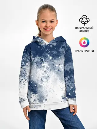 Детское худи / Чернильные капли