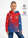 Детское худи / Arsenal: Фирменные цвета.